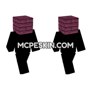 Crimson Planks Minecraft Bedrock skin