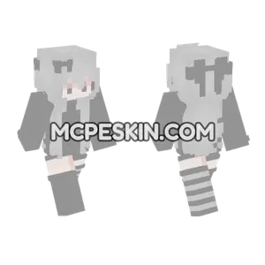 Crimson School Uniform Minecraft Bedrock skin