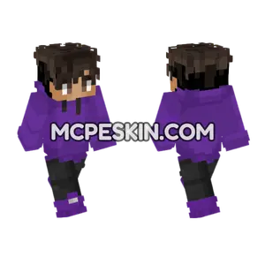 Cristoispurple Skin Minecraft Bedrock skin