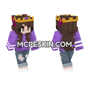 Crown 3 Minecraft Bedrock skin