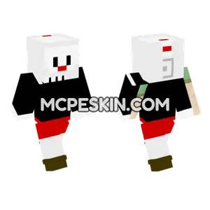 Cuphead Don't Deal With The Devil Minecraft Bedrock skin