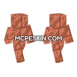 Cut Copper Minecraft Bedrock skin