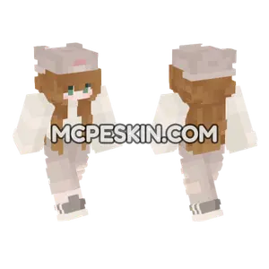Cute Girl Skin Minecraft Bedrock skin