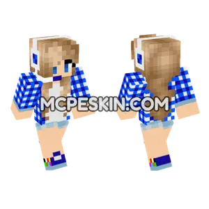 Cute Jenny Skin Minecraft Bedrock skin