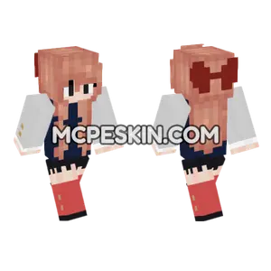 Cute Jenny Skin Minecraft Bedrock skin