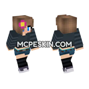 Cute Jenny Skin Minecraft Bedrock skin