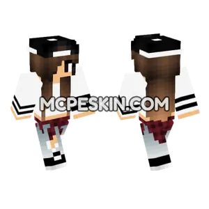 Cute Jenny Skin Minecraft Bedrock skin