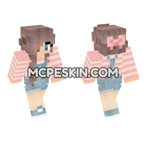Cute Jenny Skin Minecraft Bedrock skin