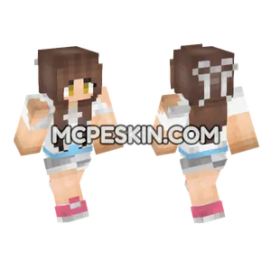 Cute Jenny Skin Minecraft Bedrock skin