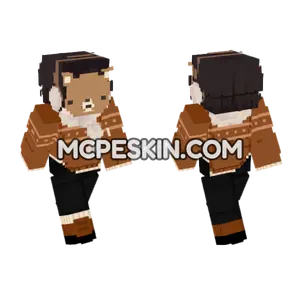 Cute Winter Bear Mask