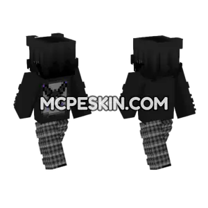 Cutee Kuromi Remake Minecraft Bedrock skin