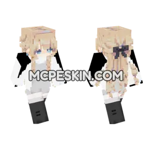 Cutesy Blonde Schoolgirl