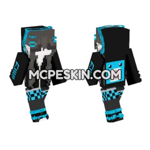 Cyan Domo Hoodie