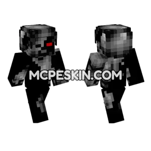 Cyber Darkness Minecraft Bedrock skin