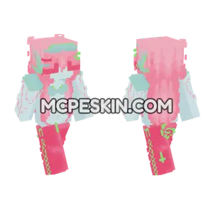 Cyberpunk Inspired Thing Minecraft Bedrock skin