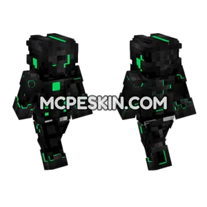 Cyborg Skin Minecraft Bedrock skin