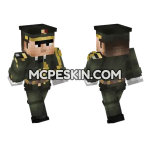 Czech Republic Army Dress Uni Minecraft Bedrock skin