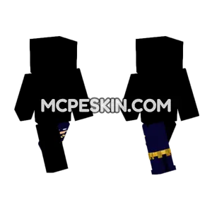 Dark Blue Uniform Minecraft Bedrock skin