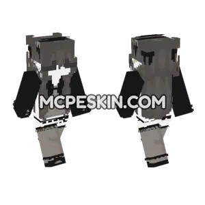 Dark Cleric Robes Minecraft Bedrock skin