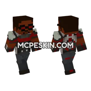Dark Falcon Skin Minecraft Bedrock skin
