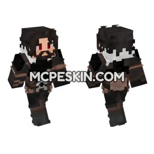 Dark Hunter Minecraft Bedrock skin