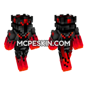 Dark Knight Skin Minecraft Bedrock skin