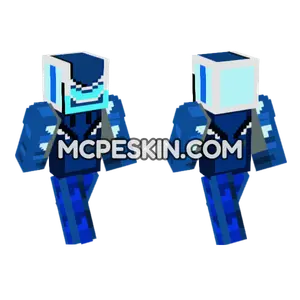 Dark Master Vraxx Minecraft Bedrock skin