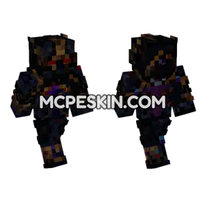 Dark Paladin Minecraft Bedrock skin