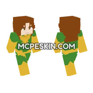 Dark Phoenix Jean Grey Minecraft Bedrock skin