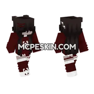 Dark Red Hoodie Outfit
