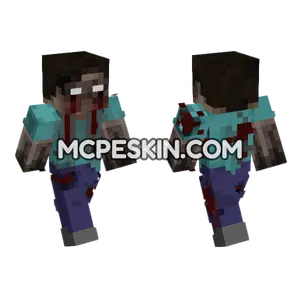 Dark Steve 4 Minecraft Bedrock skin