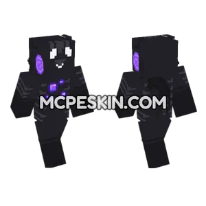 Dark Swirl Creature Minecraft Bedrock skin