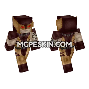 Dark Wolverine Fan Made Minecraft Bedrock skin