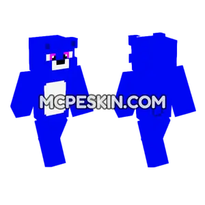 Darkness Blue Skin Minecraft Bedrock skin