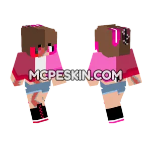 Darkstar Gamerlucymoon Inner Voice Minecraft Bedrock skin