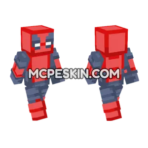 Deadpool Skin Minecraft Bedrock skin