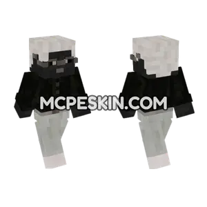 Dear Machine Hate Cog Minecraft Bedrock skin