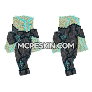 Deep Dark Wizard Minecraft Bedrock skin