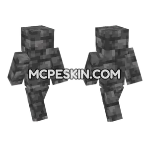 Deepslate Block Skin Minecraft Bedrock skin
