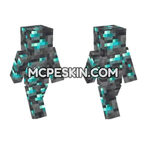 Deepslate Diamond Ore Minecraft Bedrock skin