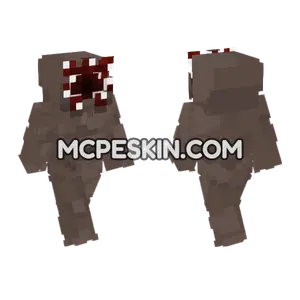 Demogorgan Skin Minecraft Bedrock skin