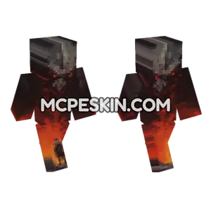 Demon 4 Skin Minecraft Bedrock skin