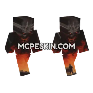 Demon 5 Minecraft Bedrock skin