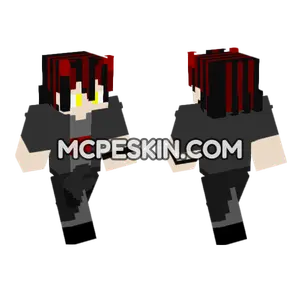 Demon Keres Addison Minecraft Bedrock skin