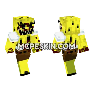 Demonbob Dwellerpants Creepypasta Minecraft Bedrock skin
