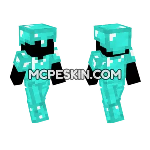 Diamond Armor Minecraft Bedrock skin