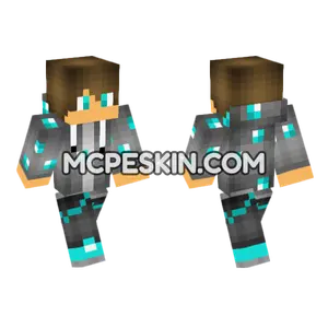 Diamond Boy Skin Minecraft Bedrock skin