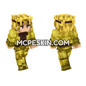 Dio Brando Ova Minecraft Bedrock skin