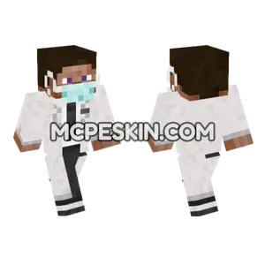 Doctor Steve Minecraft Bedrock skin