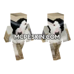 Dog 2 Minecraft Bedrock skin